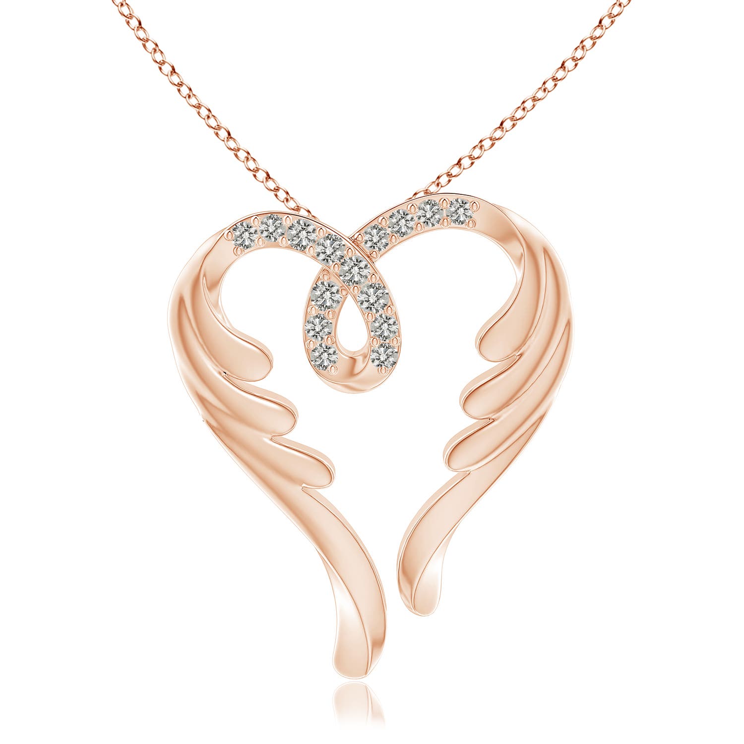 K, I3 / 0.17 CT / 14 KT Rose Gold