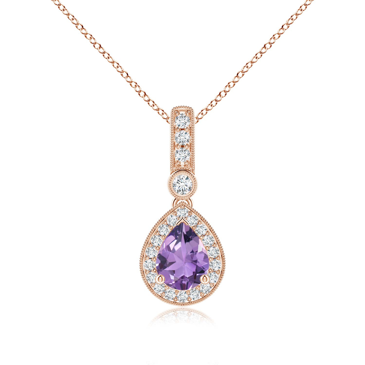 A - Amethyst / 1.31 CT / 14 KT Rose Gold