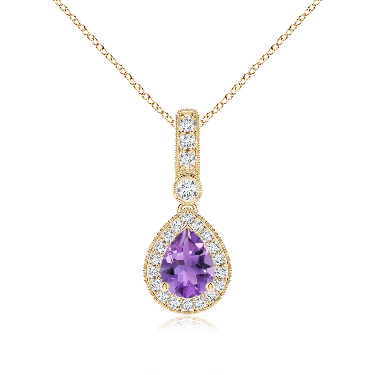 AA - Amethyst / 1.31 CT / 14 KT Yellow Gold