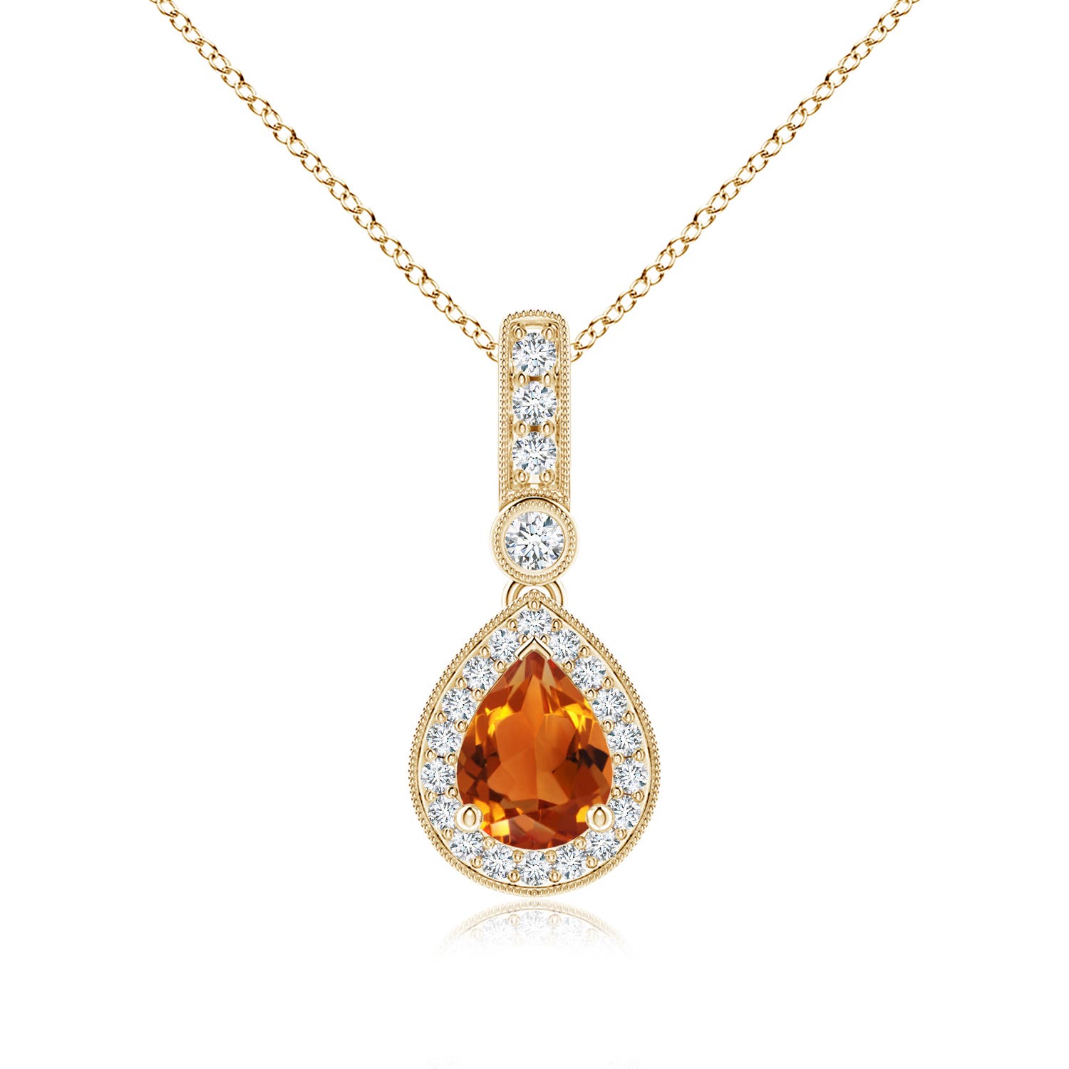 AAAA - Citrine / 1.31 CT / 14 KT Yellow Gold