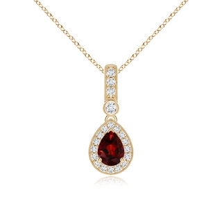 Pear AAA Garnet