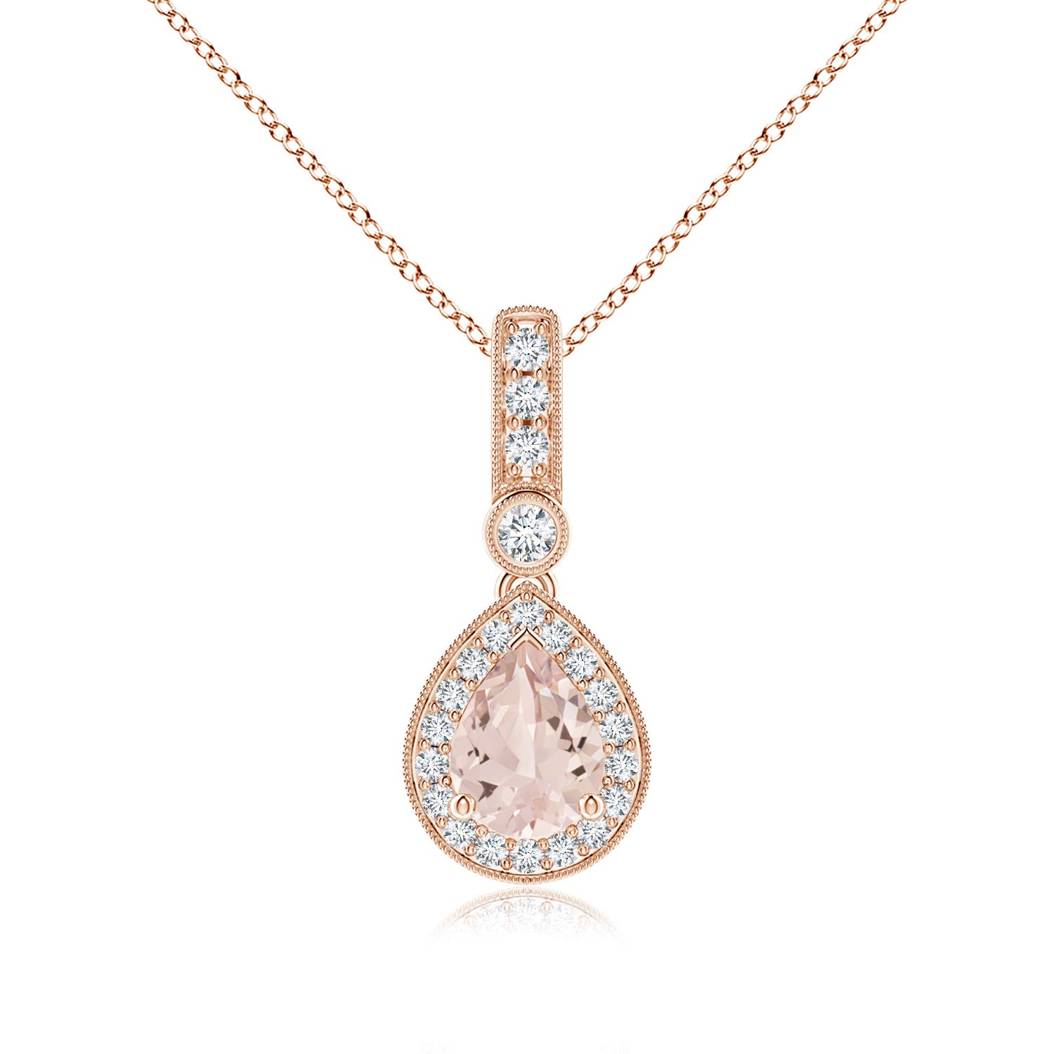 AA - Morganite / 1.26 CT / 14 KT Rose Gold