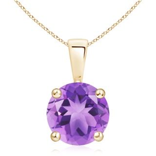 Round A Amethyst