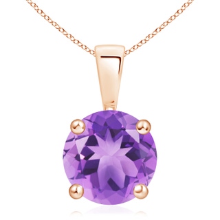 Round A Amethyst