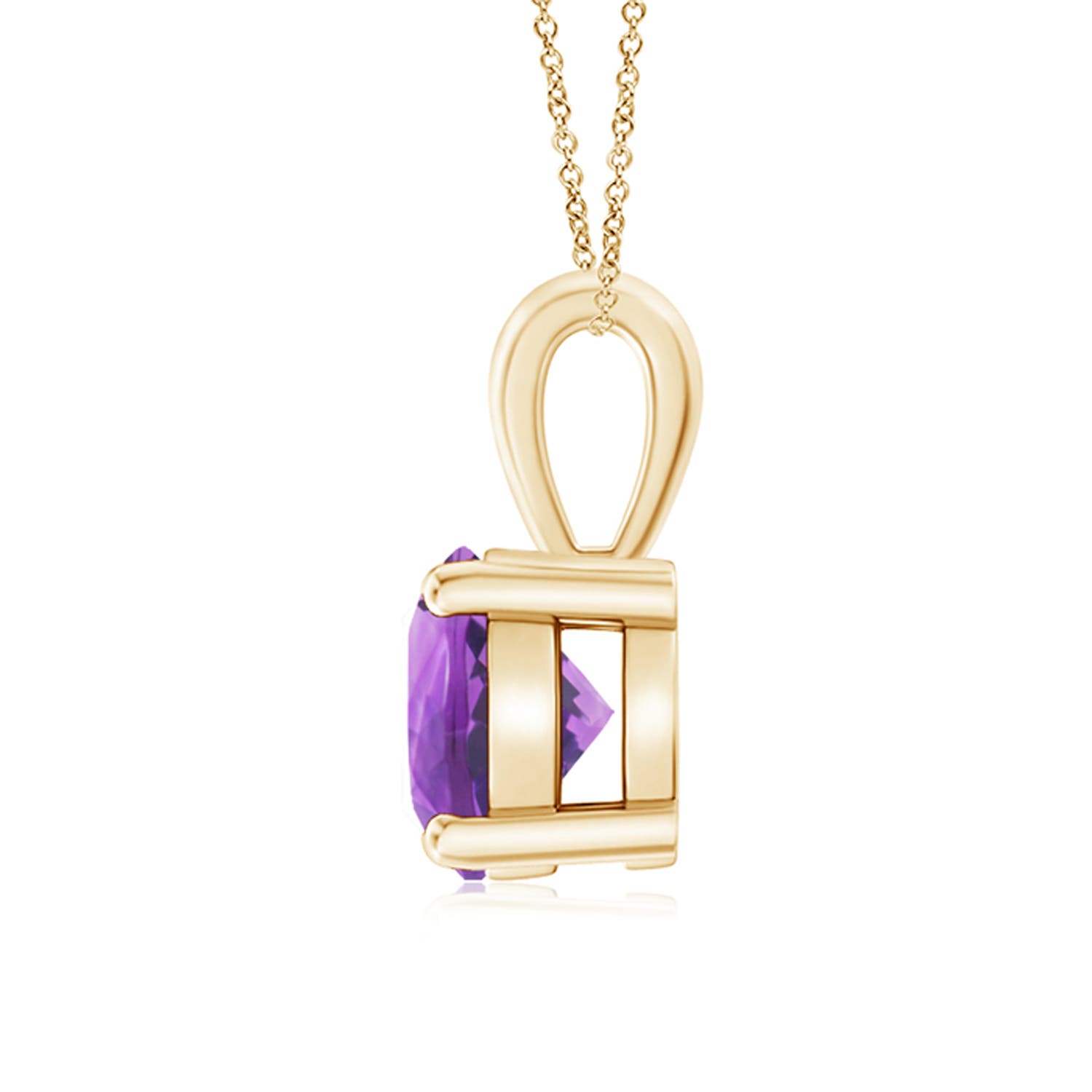 AA - Amethyst / 1.15 CT / 14 KT Yellow Gold