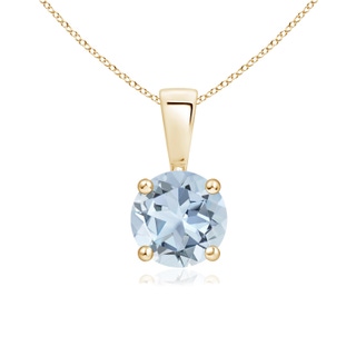 Round A Aquamarine