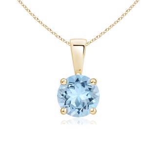 Round AAA Aquamarine