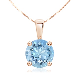Round AAAA Aquamarine