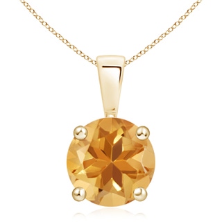 Round A Citrine