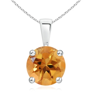 Round AA Citrine