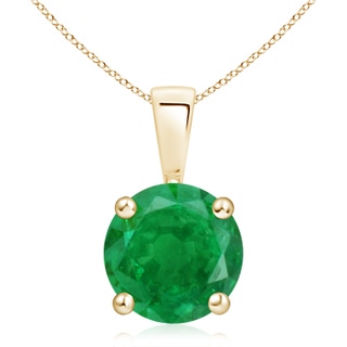 Round AA Emerald