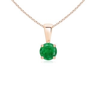 Round AA Emerald