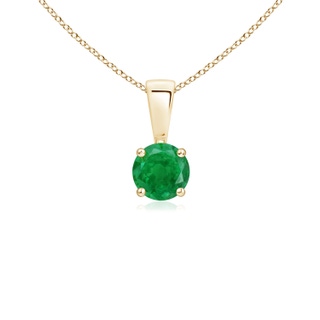 Round AA Emerald