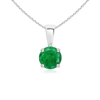 Round AA Emerald