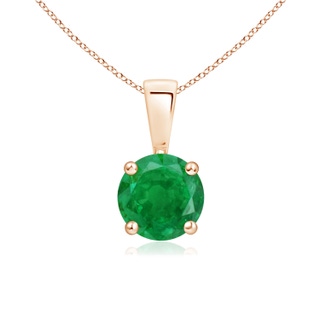 Round AA Emerald