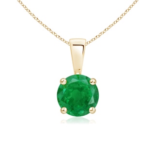 Round AA Emerald
