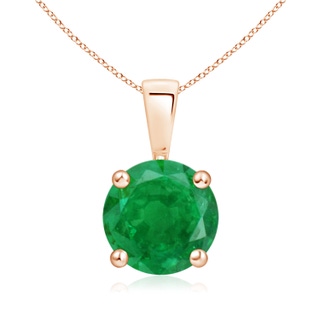 Round AA Emerald