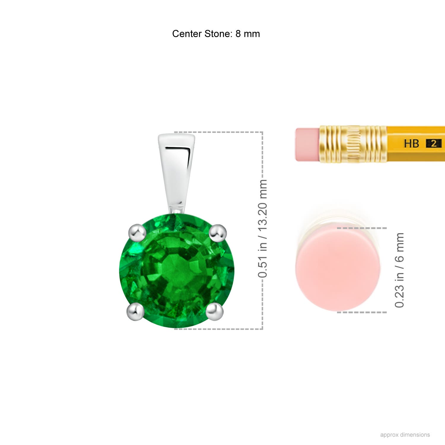 AAAA - Emerald / 1.75 CT / 14 KT White Gold