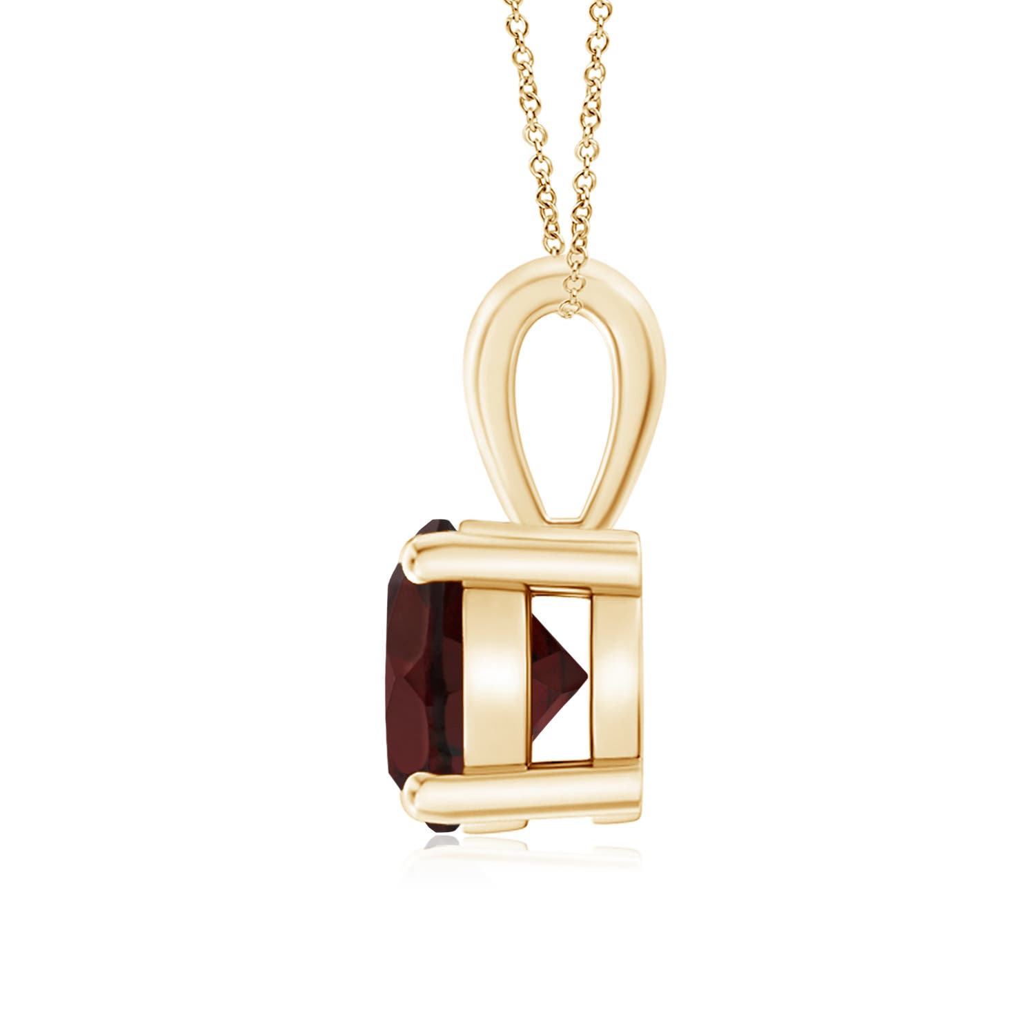 A - Garnet / 1.5 CT / 14 KT Yellow Gold