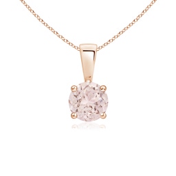 Classic Rose Gold Morganite Necklaces & Pendants