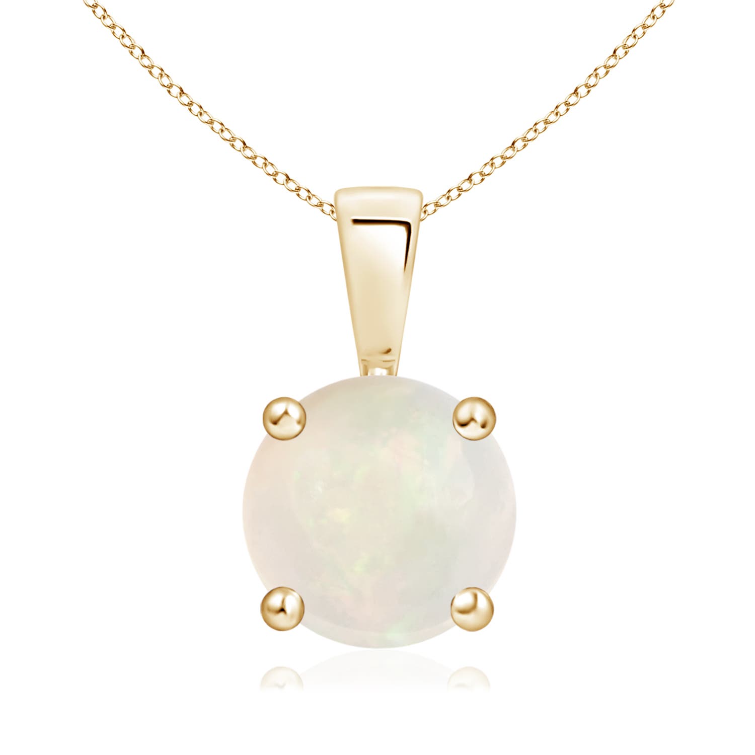 A - Opal / 1.15 CT / 14 KT Yellow Gold