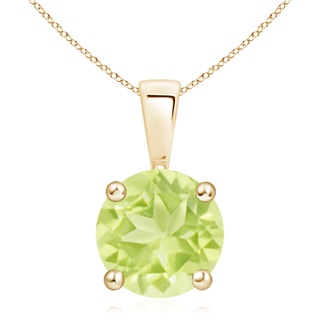 Round A Peridot