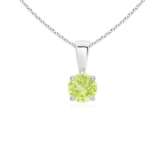 Round A Peridot
