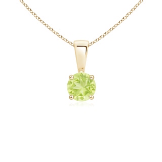 Round A Peridot