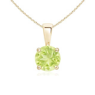 Round A Peridot
