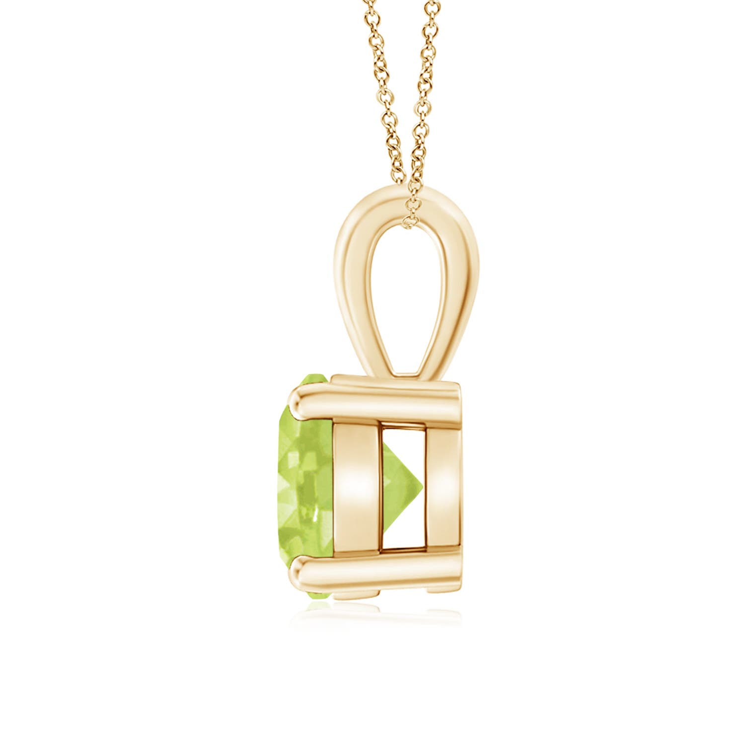 A - Peridot / 1.4 CT / 14 KT Yellow Gold