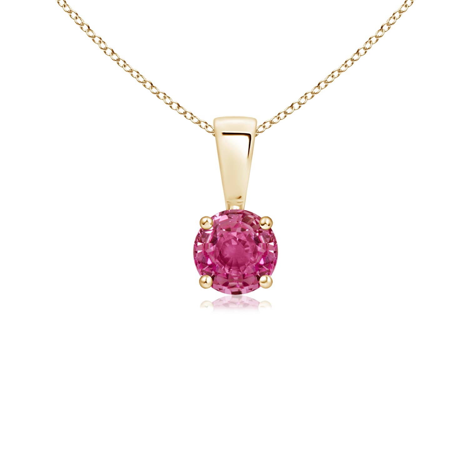 Shop Pink Sapphire Pendants for Women | Angara