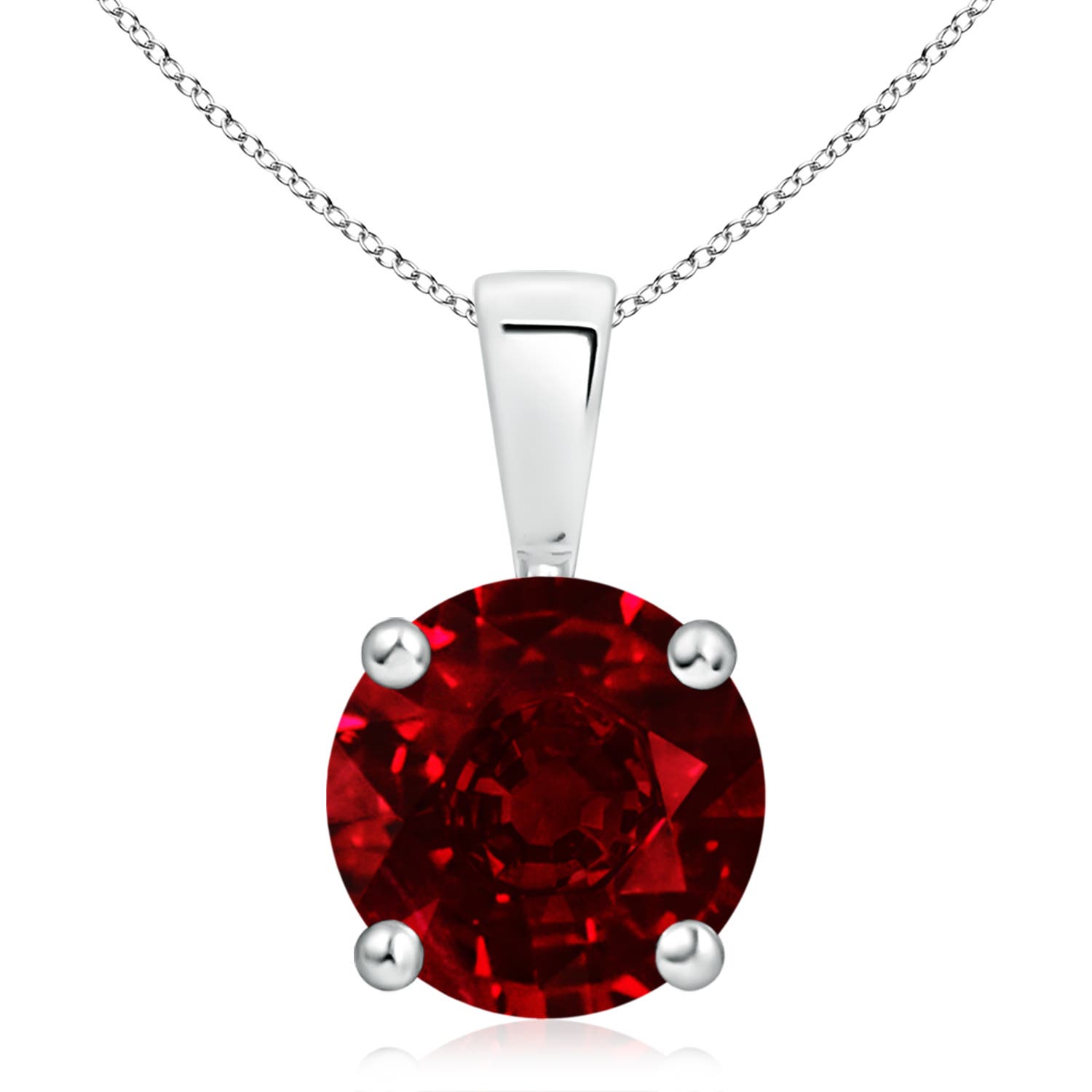 Image Representation of the Classic Silver Ruby Jewelry
