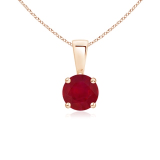 Round AA Ruby