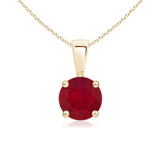 Round AA Ruby