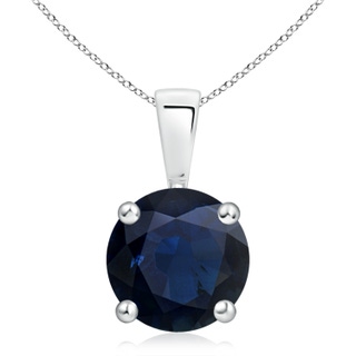 Round A Blue Sapphire