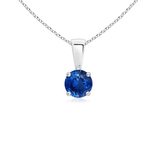 Round AAA Blue Sapphire