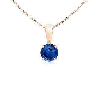 Round AAA Blue Sapphire