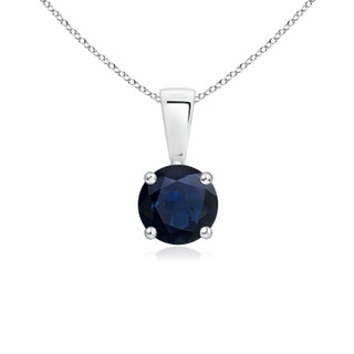 Round A Blue Sapphire