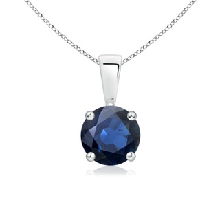 Round AA Blue Sapphire