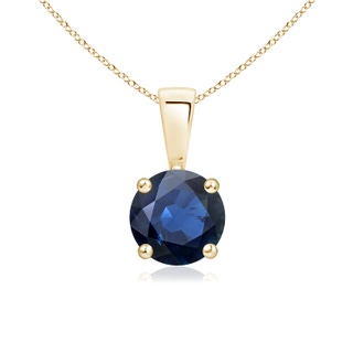 Round AA Blue Sapphire