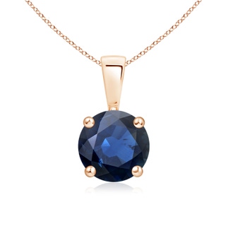 Round AA Blue Sapphire