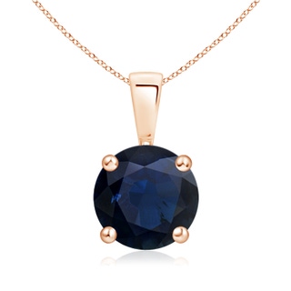 Round A Blue Sapphire