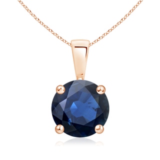Round AA Blue Sapphire