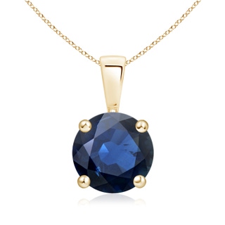Round AA Blue Sapphire