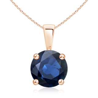 Round AA Blue Sapphire