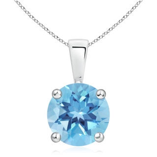 Round A Swiss Blue Topaz