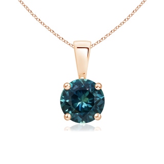 Round AAA Teal Montana Sapphire