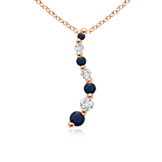 Round A Blue Sapphire