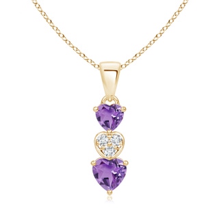 Heart A Amethyst