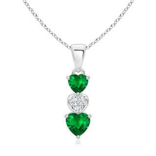 Heart AAAA Emerald